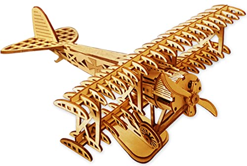 Flugzeug,3D Holzpuzzle Zusammenbauen Spielzeug-DIY Modell Handwerk Kit-Heimdekoration Flugzeug,3D Holzpuzzle Zusammenbauen Spielzeug-DIY Modell Handwerk Kit-Heimdekoration von ROEOLNIL