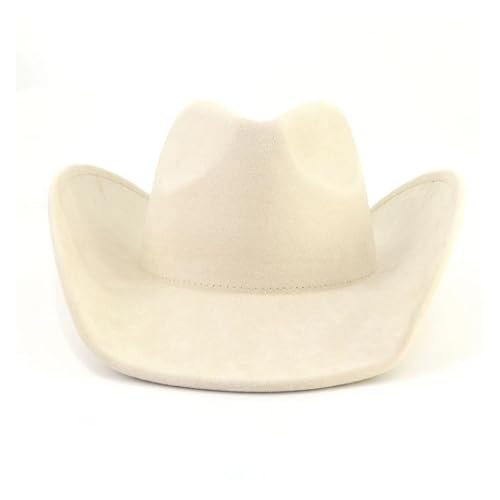 ROEUIPG Cowboyhut Herren und Damen Retro Gentleman Cowboyhut Accessoires Hombre Hut Für Junggesellinnenabschied, Halloween(Color 08) von ROEUIPG