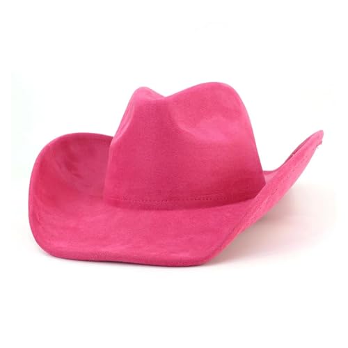 ROEUIPG Cowboyhut Herren und Damen Retro Gentleman Cowboyhut Accessoires Hombre Hut Für Junggesellinnenabschied, Halloween(Color 10) von ROEUIPG