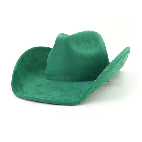 ROEUIPG Cowboyhut Herren und Damen Retro Gentleman Cowboyhut Accessoires Hombre Hut Für Junggesellinnenabschied, Halloween(Color 13) von ROEUIPG