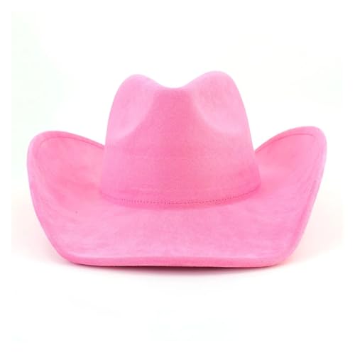 ROEUIPG Cowboyhut Herren und Damen Retro Gentleman Cowboyhut Accessoires Hombre Hut Für Junggesellinnenabschied, Halloween(Color 14) von ROEUIPG