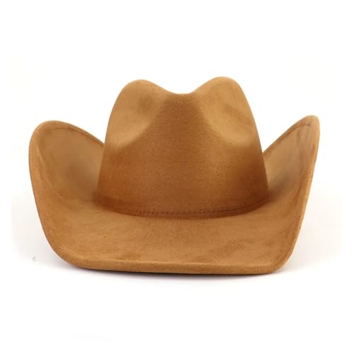 ROEUIPG Cowboyhut Herren und Damen Retro Gentleman Cowboyhut Accessoires Hombre Hut Für Junggesellinnenabschied, Halloween(Color 15) von ROEUIPG