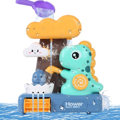 ROGTYO Badewannenspielzeug ab 1 2 3 4 Jahr, Spielzeug Badewanne, wasserspielzeug kinde Badespielzeug Baby ab 6-18 Monate,Geschenk Mädchen Junge 1 2 3 Jahr von ROGTYO