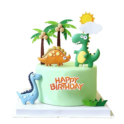 Dinosaurier-Kuchendekorationen,Kuchendekorationen für Dinosaurier-Motto-Party, Kinderparty, Kuchendekoration, Dinosaurier-Babyparty (green) Dinosaurier-Kuchendekorationen,Kuchendekorationen für Dinosaurier-Motto-Party, Kinderparty, Kuchendekoration, Dinosaurier-Babyparty (green) von ROHOME
