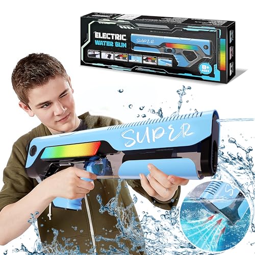Electric Water Gun for Kids & Adults, Automatic Rechargeable Perfect for Summer, Pool & Outdoor Fun von ROHSCE