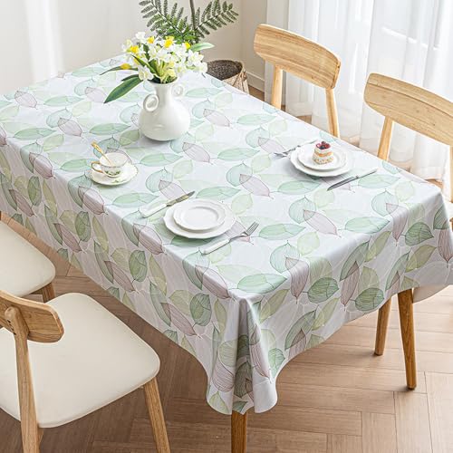 ROJDFCNBW Stick Baumwolle und Tischtuch, PVC-Tischdecke mit einem sauberen Öltuch abwischen, leicht abzuwischende Vinyl-Kunststoff-Tischdecke(Jl-02,70.9 x 47.2 inch) von ROJDFCNBW