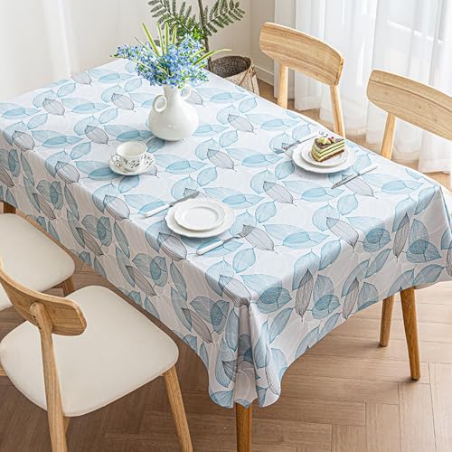 ROJDFCNBW Stick Baumwolle und Tischtuch, PVC-Tischdecke mit einem sauberen Öltuch abwischen, leicht abzuwischende Vinyl-Kunststoff-Tischdecke(Jl-03,47.2 x 47.2 inch) von ROJDFCNBW
