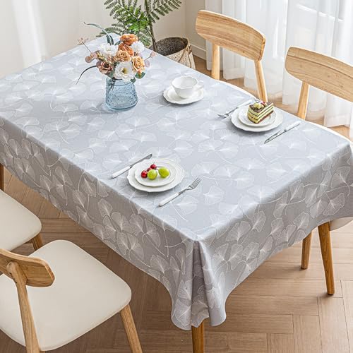 ROJDFCNBW Stick Baumwolle und Tischtuch, PVC-Tischdecke mit einem sauberen Öltuch abwischen, leicht abzuwischende Vinyl-Kunststoff-Tischdecke(Jl-06,35.4 x 35.4 inch) von ROJDFCNBW