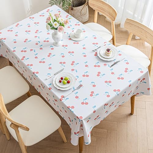 ROJDFCNBW Stick Baumwolle und Tischtuch, PVC-Tischdecke mit einem sauberen Öltuch abwischen, leicht abzuwischende Vinyl-Kunststoff-Tischdecke(Jl-12,53.1 x 35.4 inch) von ROJDFCNBW