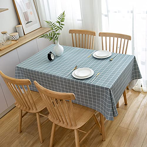 ROJDFCNBW Stick Baumwolle und Tischtuch, PVC-Tischdecke mit einem sauberen Öltuch abwischen, leicht abzuwischende Vinyl-Kunststoff-Tischdecke(Th-03,120x180cm) von ROJDFCNBW