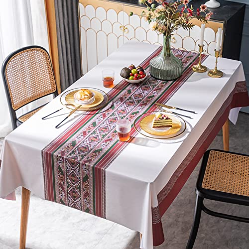 ROJDFCNBW Stick Baumwolle und Tischtuch, for Abwischen von Tischdecken for den Außenbereich, Restaurants, Bankette und Gärten(Jl-04,78.7 x 55.1 inch) von ROJDFCNBW