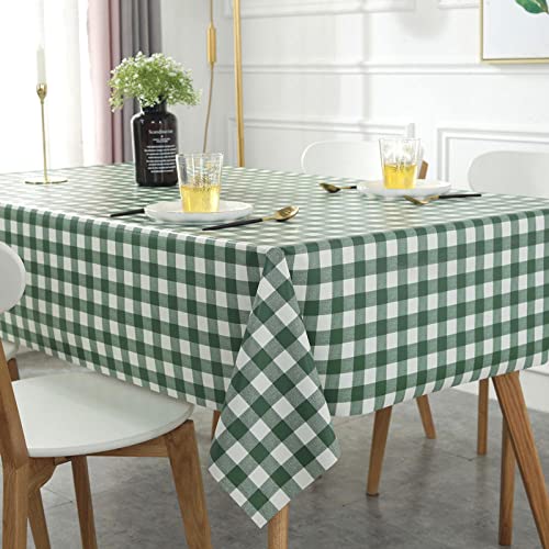 ROJDFCNBW Stick Baumwolle und Tischtuch, for Esstischabdeckung Partytischdecke(Green B,100 x 100cm) von ROJDFCNBW
