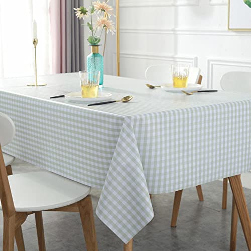ROJDFCNBW Stick Baumwolle und Tischtuch, for Esstischabdeckung Partytischdecke(Light Green a,100 x 160cm) von ROJDFCNBW
