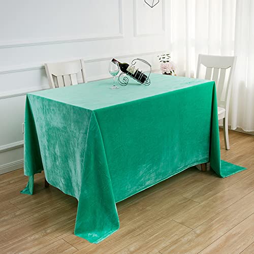 ROJDFCNBW Stick Baumwolle und Tischtuch, mit quadratischer Tischdecke for den Esstisch drinnen und draußen(Blue 6,180x320cm) von ROJDFCNBW