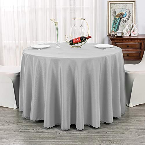 ROJDFCNBW Stick Baumwolle und Tischtuch, und weiche Tischdecke for die Küchentischdekoration(Grey,180x200cm) von ROJDFCNBW