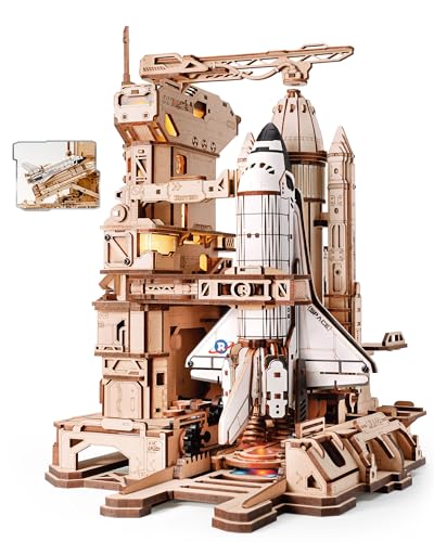 ROKR 3D Puzzle Holz Raumfähre, 3D Holzpuzzle Erwachsene Holzmodelle Bausätze, Geschenke für Weltraum-Enthusiasten, Space Shuttle, LKA02 ROKR 3D Puzzle Holz Raumfähre, 3D Holzpuzzle Erwachsene Holzmodelle Bausätze, Geschenke für Weltraum-Enthusiasten, Space Shuttle, LKA02 von ROKR