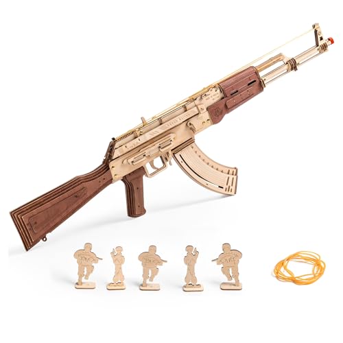 ROKR 3D Holz Puzzle Modell AK-3D Holzpuzzle Erwachsene-Bausätze Gummiband Spielzeug-Modellbausätze Heimdekoration Geschenkidee für Männer(LQ901) ROKR 3D Holz Puzzle Modell AK-3D Holzpuzzle Erwachsene-Bausätze Gummiband Spielzeug-Modellbausätze Heimdekoration Geschenkidee für Männer(LQ901) von ROKR