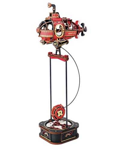 ROKR Tiefsee-Explorer Balance Spielzeug MCD04 3D Holzpuzzle Gravitation Schwing-Serie Modellbausatz für Erwachsene & Jugendliche – Mechanisches Bastelset von ROKR