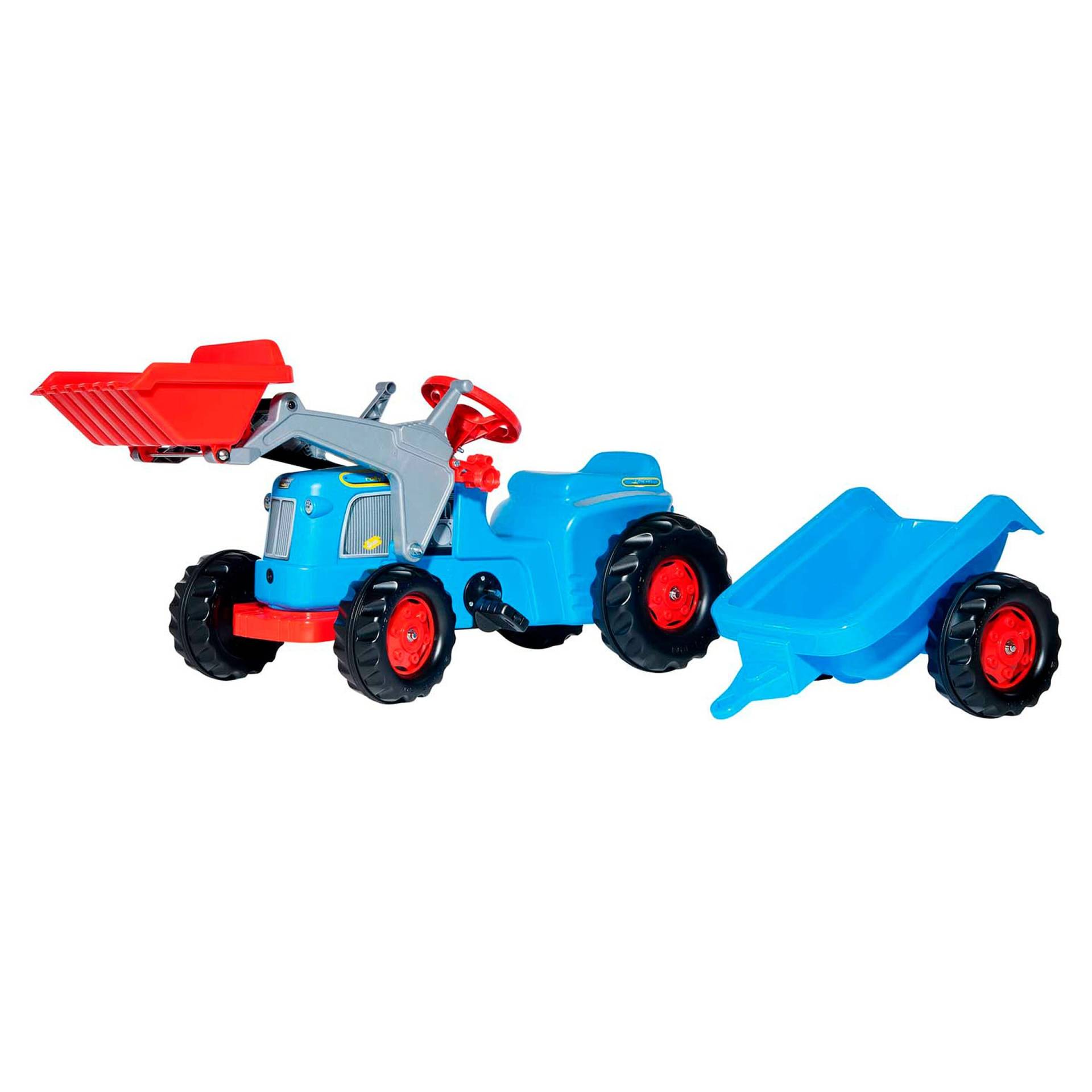 Rolly Toys® Trettraktor rollyKiddy Classic mit Frontlader und Anhänger von rolly toys