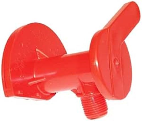 Rolly Toys Ablaufhahn für Güllefässer (Auslaufhahn für Güllefass, rot, Zubehör für Rolly Toys Güllefass) 37512100020 von ROLLY TOYS