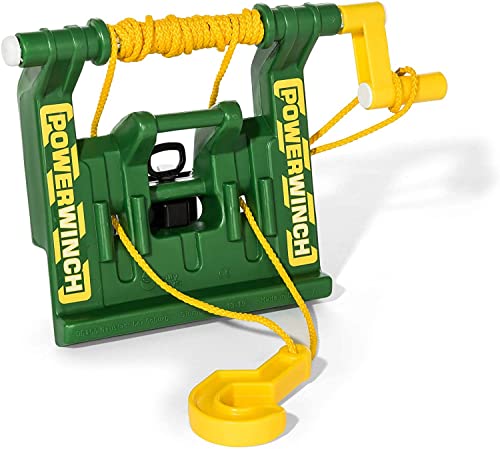 Rolly Toys rollyPowerwinch Seilwinde John Deere (für RollyToys Fahrzeuge, Montage an Front- oder Heckkupplung) 408986 von ROLLY TOYS