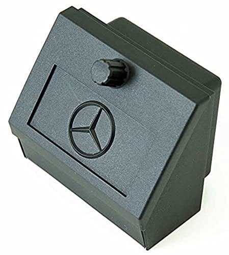 RollyToys Handschuhfach für Unimog (Zubehör für Kinderfahrzeuge, Staufach für Unimog, Farbe schwarz) von ROLLY TOYS