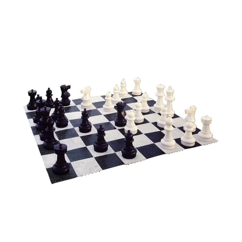 Sport-Thieme Outdoor-Spielfeld für Bodenschach, Klein, Größe 1,20x1,20 m von ROLLY TOYS