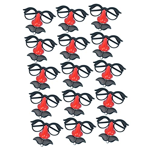 ROMANSENTIAL 15 Stück Clownbrillen Blasen Bart Starren Bekleidung Sonnenbrillen Lustige Party Luftpolster Augapfel Requisiten Karnevalsbrille Lustige Partybrille Party Sonnenbrillen ROMANSENTIAL 15 Stück Clownbrillen Blasen Bart Starren Bekleidung Sonnenbrillen Lustige Party Luftpolster Augapfel Requisiten Karnevalsbrille Lustige Partybrille Party Sonnenbrillen von ROMANSENTIAL
