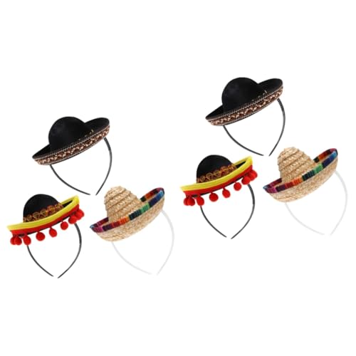 ROMANSENTIAL 2 Sätze Festlicher Strohhut Kindermütze Caps Für Strohhüte Für Männer Verrückter Hut Strohhut Männer Hut Für Männer Neuheit Hut Sombrero Mexikanische Strohhüte 3 Stück * 2 ROMANSENTIAL 2 Sätze Festlicher Strohhut Kindermütze Caps Für Strohhüte Für Männer Verrückter Hut Strohhut Männer Hut Für Männer Neuheit Hut Sombrero Mexikanische Strohhüte 3 Stück * 2 von ROMANSENTIAL