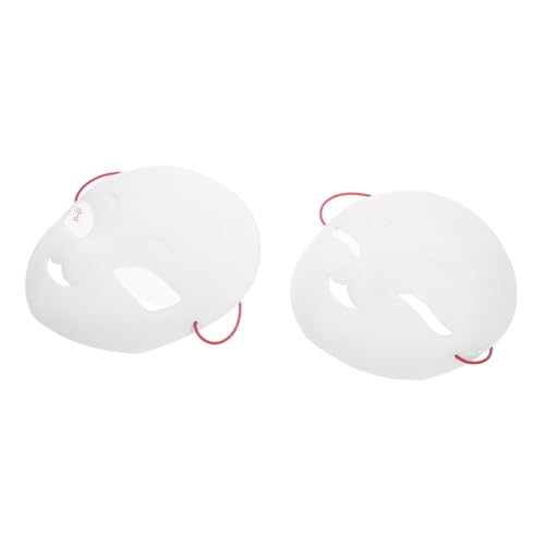 ROMANSENTIAL 2 Stück Netzgarn-gesichtsmaske Zum Selbermachen, Leere Maske, Weiß, Zum Selbermachen, Vollgesichtsmaske Für Halloween-partys, Maskerade-events Und Kunsthandwerksprojekte ROMANSENTIAL 2 Stück Netzgarn-gesichtsmaske Zum Selbermachen, Leere Maske, Weiß, Zum Selbermachen, Vollgesichtsmaske Für Halloween-partys, Maskerade-events Und Kunsthandwerksprojekte von ROMANSENTIAL