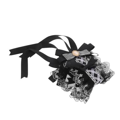 ROMANSENTIAL Lolita-Stirnband Tutu-Kleidung japanische Kopfbedeckung Rollenspiel-Kopfschmuck Tüll Kleidung Kleideranhänger Dienstmädchen Kostümzubehör Kopfschmuck mit Schleife Stoff Black ROMANSENTIAL Lolita-Stirnband Tutu-Kleidung japanische Kopfbedeckung Rollenspiel-Kopfschmuck Tüll Kleidung Kleideranhänger Dienstmädchen Kostümzubehör Kopfschmuck mit Schleife Stoff Black von ROMANSENTIAL