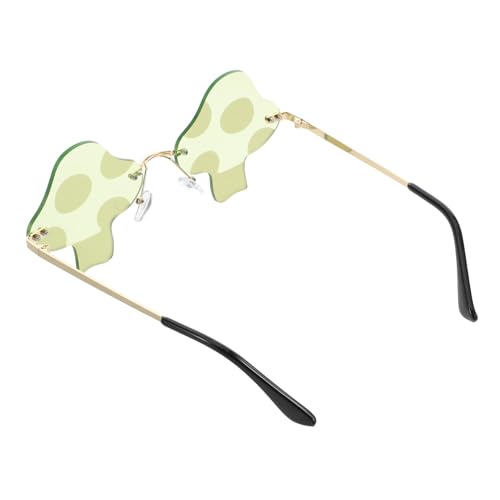 ROMANSENTIAL Pilz- Steampunk- Aufkleber im chinesischen Stil Vitrine Trendige Partysonnenbrille aus Metall Luxus- Stk Light Green ROMANSENTIAL Pilz- Steampunk- Aufkleber im chinesischen Stil Vitrine Trendige Partysonnenbrille aus Metall Luxus- Stk Light Green von ROMANSENTIAL