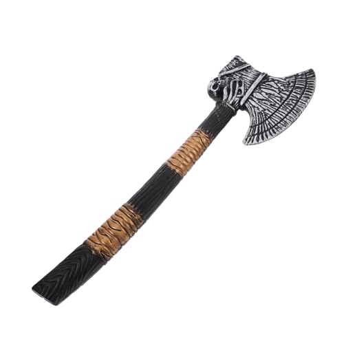 ROMANSENTIAL Schwarz Halloween Äxte Prop Äxte Kunststoff Beil Spielzeug Gefälschte Äxte Mit Langem Griff Spaß Halloween Kostüm Party Trick Requisiten Spielzeug Für Spukhaus Dekore Schwarz ROMANSENTIAL Schwarz Halloween Äxte Prop Äxte Kunststoff Beil Spielzeug Gefälschte Äxte Mit Langem Griff Spaß Halloween Kostüm Party Trick Requisiten Spielzeug Für Spukhaus Dekore Schwarz von ROMANSENTIAL