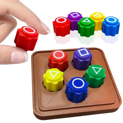 ROMANVIC Gonggi Korean Game,5 Stück Gonggi Game Spiel,Gonggi Stones Set,Gonggi Jack Steine Pebbles Set für Erwachsene Jungen und Mädchen ab 9 Jahren von ROMANVIC