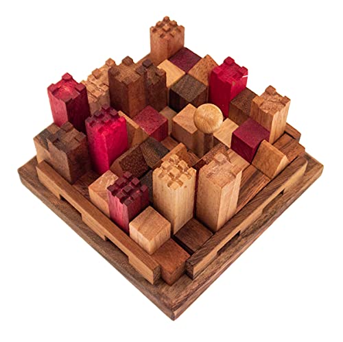 ROMBOL Burgpuzzle - variantenreiches Denkspiel, 13 verschiedenen Spielmöglichkeiten ROMBOL Burgpuzzle - variantenreiches Denkspiel, 13 verschiedenen Spielmöglichkeiten von ROMBOL