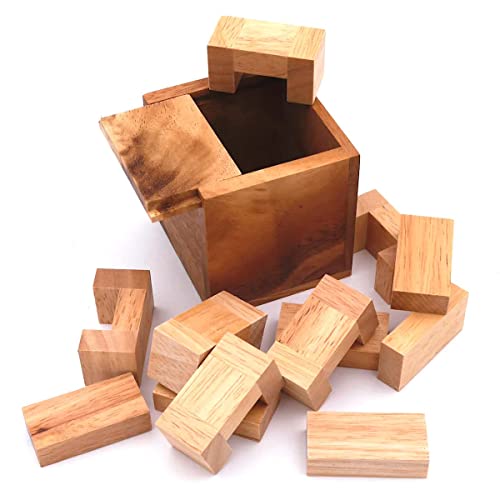 ROMBOL Guillotine - kniffliges, schwieriges Packproblem aus Holz von ROMBOL