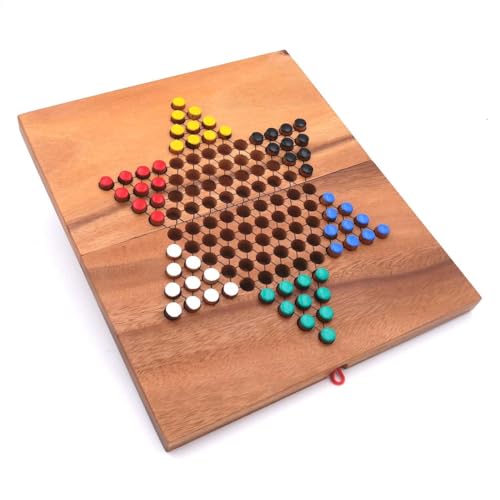 ROMBOL Halma - tolles, klappbares Strategiespiel für 2-6 Personen von ROMBOL