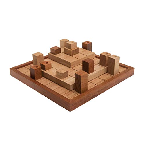 ROMBOL INDUKTO (Hartmut Kommerell, Deutschland, 2015), Gesellschaftsspiel für 2 Personen, Familienspiel, Brettspiel, Gesellschaftsspiel aus Holz von ROMBOL