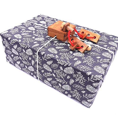 ROMBOL KEEPR - Der Geschenkesafe - Kreative Geschenkverpackung für Geburtstage, 7,5 cm x 7,5 cm x 6 cm, Modell:Oak Island von ROMBOL