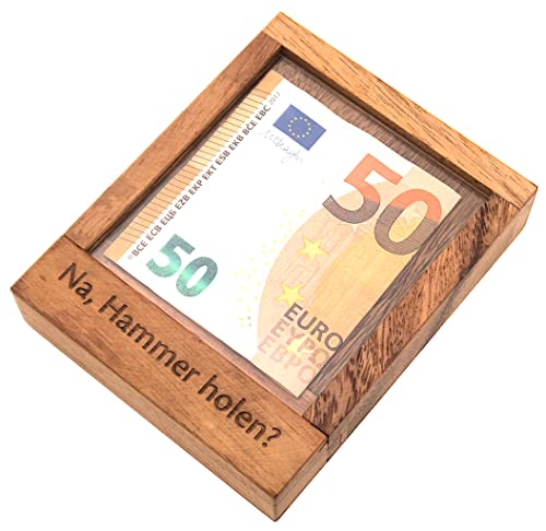 ROMBOL Pfiffiger Geldschein-Tresor - Originelle Verpackung für Geld oder Gutscheine, Modell:3 ROMBOL Pfiffiger Geldschein-Tresor - Originelle Verpackung für Geld oder Gutscheine, Modell:3 von ROMBOL