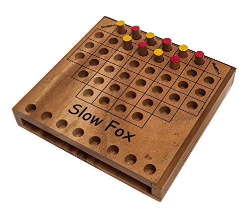 ROMBOL Slow Fox (Hartmut Kommerell, Deutschland, 2014) Holzspiel, Taktikspiel und Strategiespiel für 2 Personen von ROMBOL