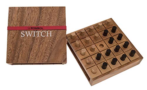 ROMBOL Switch - EIN Spiel für Zwei Taktiker, Taktik-Spiel aus Holz von ROMBOL