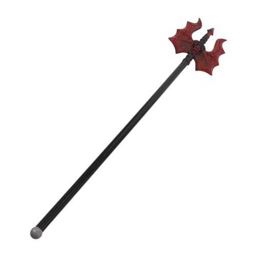 ROMISBABA Halloween Teufels-Dreizack-Requisite realistische Flammenwirkung Dämonengabel einzigartige Show-Requisiten für das Geister-Festival ROMISBABA Halloween Teufels-Dreizack-Requisite realistische Flammenwirkung Dämonengabel einzigartige Show-Requisiten für das Geister-Festival von ROMISBABA