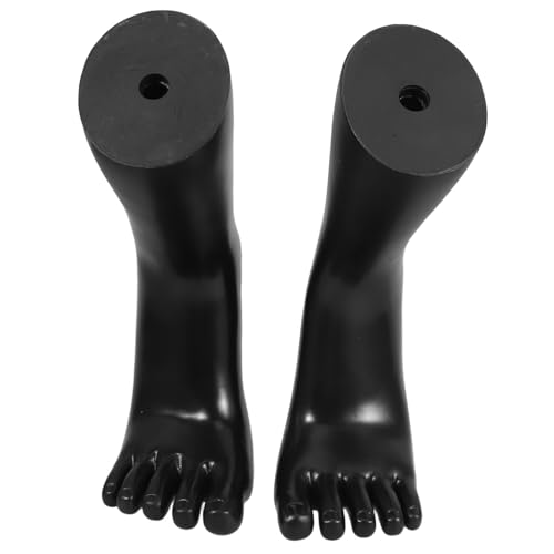 ROMISBABA 1 Paar Fußformen Für Den Einzelhandel Präsentationsständer Für Bein Modell Weibliche Fußsocke Schuhspanner Für Kinderschuhe Fuß Aus Kunststoff Schuhmodell Manaquine Black Plastik ROMISBABA 1 Paar Fußformen Für Den Einzelhandel Präsentationsständer Für Bein Modell Weibliche Fußsocke Schuhspanner Für Kinderschuhe Fuß Aus Kunststoff Schuhmodell Manaquine Black Plastik von ROMISBABA