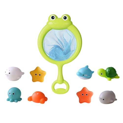 ROMISBABA 1 Satz 9-Teilig zum Angeln mit Netzen schwimmendes Bildungsspielzeug Pool-Leuchtspielzeug Badespielzeug für Plastik ROMISBABA 1 Satz 9-Teilig zum Angeln mit Netzen schwimmendes Bildungsspielzeug Pool-Leuchtspielzeug Badespielzeug für Plastik von ROMISBABA