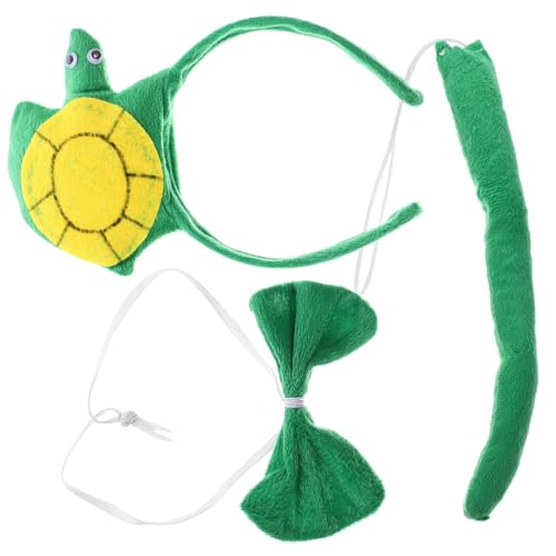 ROMISBABA 1 Satz Schildkröten-Anziehset Tier-Stirnband Schildkröten-Stirnband tierkostüme faschingshaarreife Kostümset Zubehör für Tierhaare Schildkröten-Haarschmuck Plüsch Green ROMISBABA 1 Satz Schildkröten-Anziehset Tier-Stirnband Schildkröten-Stirnband tierkostüme faschingshaarreife Kostümset Zubehör für Tierhaare Schildkröten-Haarschmuck Plüsch Green von ROMISBABA