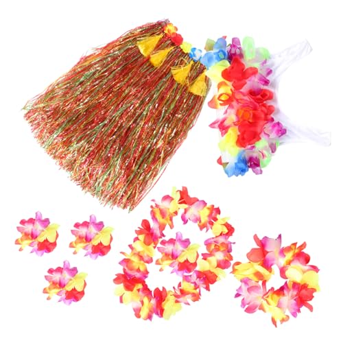 ROMISBABA 1 Set 80 Cm Hula-grasrock Für Erwachsene, Hawaiianisches Partykostüm, Luau-tanzröcke, Tropische Lei-luau-zubehör Für Sommer-strand-partygeschenke ROMISBABA 1 Set 80 Cm Hula-grasrock Für Erwachsene, Hawaiianisches Partykostüm, Luau-tanzröcke, Tropische Lei-luau-zubehör Für Sommer-strand-partygeschenke von ROMISBABA