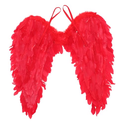 ROMISBABA 1 Stück Engelsfederflügel Kostüme Stütze Amor Kostüm Damen Bogen Fotoshooting-requisite Amor-kostüm Stolz Rüsche Funkeln Weihnachtsdeko Partyzubehör Partyversorgung Rot ROMISBABA 1 Stück Engelsfederflügel Kostüme Stütze Amor Kostüm Damen Bogen Fotoshooting-requisite Amor-kostüm Stolz Rüsche Funkeln Weihnachtsdeko Partyzubehör Partyversorgung Rot von ROMISBABA