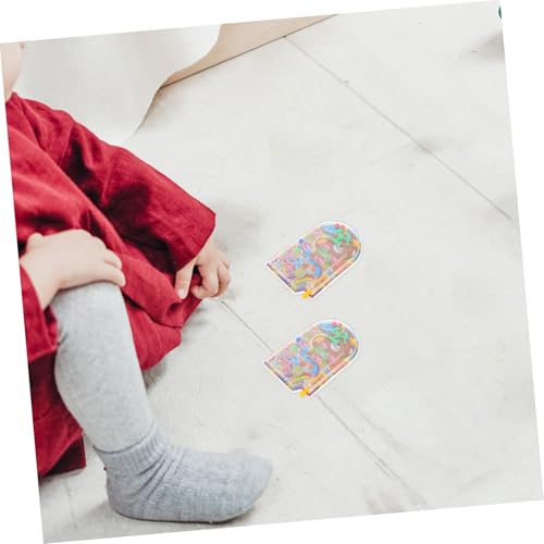 ROMISBABA 10 Stück Teiliges Cartoon Compact Pinball für Interaktives Lernspiel Kognitiven Fähigkeiten Robustes Kunststoff Material als Reisegeschenk für Junge Mädchen ROMISBABA 10 Stück Teiliges Cartoon Compact Pinball für Interaktives Lernspiel Kognitiven Fähigkeiten Robustes Kunststoff Material als Reisegeschenk für Junge Mädchen von ROMISBABA