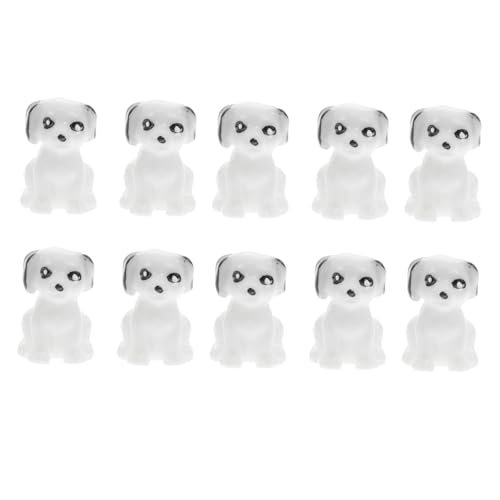 ROMISBABA 10Stücke Teiliges Miniaturhundfiguren Hochwertigem Harz Realistische Welpenfiguren für Tischdekoration Landschaftsverzierungen ROMISBABA 10Stücke Teiliges Miniaturhundfiguren Hochwertigem Harz Realistische Welpenfiguren für Tischdekoration Landschaftsverzierungen von ROMISBABA